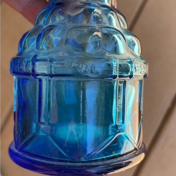 Wheaton Blue Western Rifle Company Herb Bottle - Picture 3 of 11